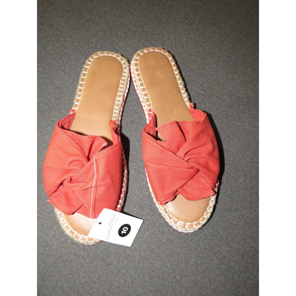 Universal Thread Women's Rust Espadrille Slide Sa… - image 3